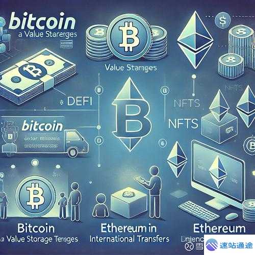 以太坊和比特币的区别：区块链应用场景对比